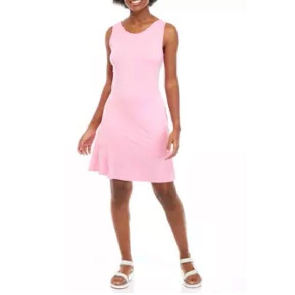 Zelos Sports Dress XL Strappy Sleeveless Palos Pink Active Shorts Under NEW - Picture 11 of 11